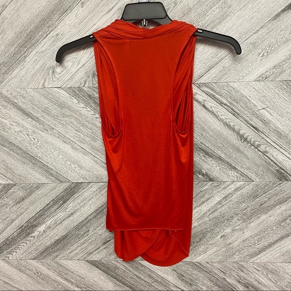 Helmut Lang | Overlap Draped Top In Helium Pink S - Picture 8 of 12